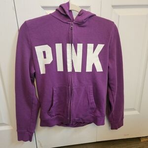 PINK Victoria's Secret Womens Purple Hoodie